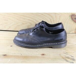 Doc Dr Martens Shoes Mens 14 Black Leather Oxfords Lace Ups